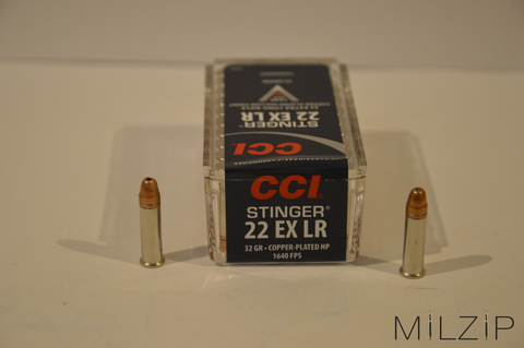 CCI .22 EX lr 2,1g/32grs Stinger