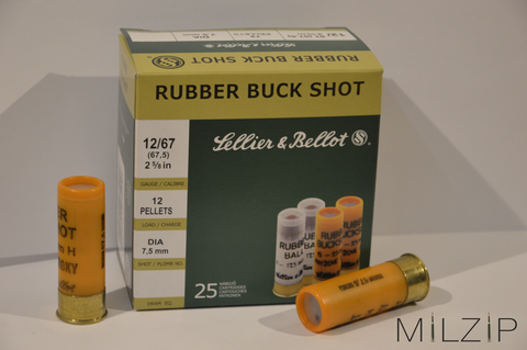 S & B Rubber Buck Shot 12/67,5 12 Shots