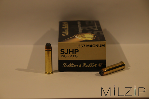 S & B .357 Mag 10,2g/158grs. FMJ